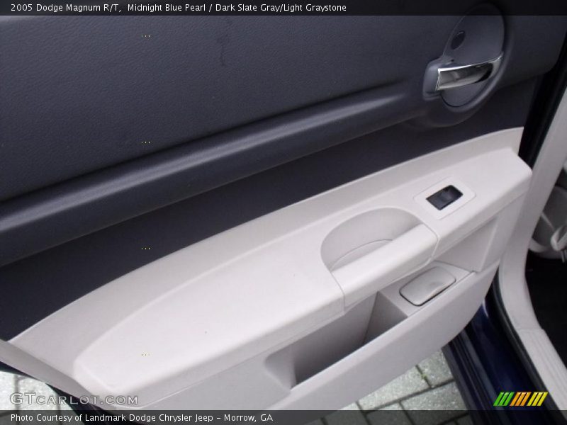 Midnight Blue Pearl / Dark Slate Gray/Light Graystone 2005 Dodge Magnum R/T