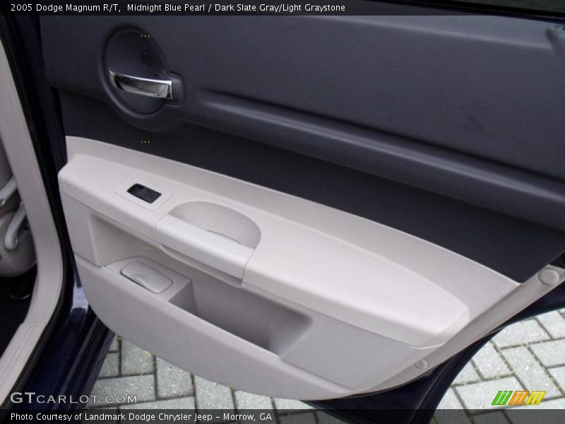 Midnight Blue Pearl / Dark Slate Gray/Light Graystone 2005 Dodge Magnum R/T