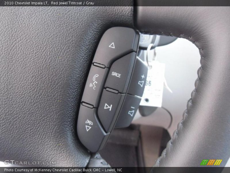 Red Jewel Tintcoat / Gray 2010 Chevrolet Impala LT