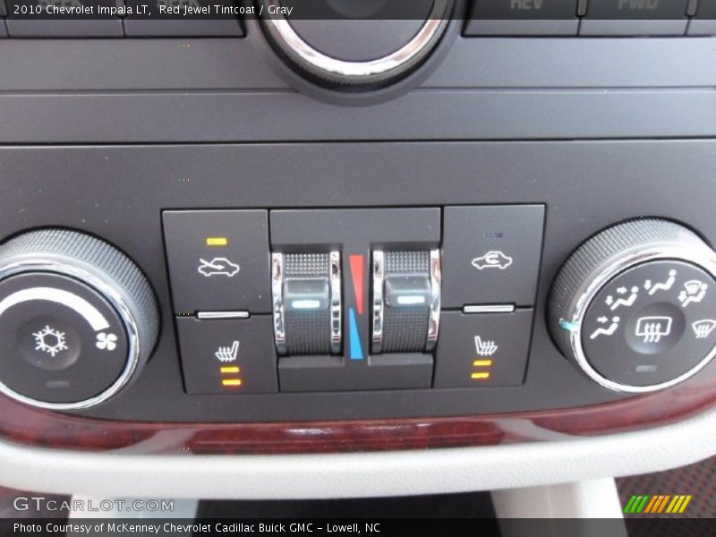 Red Jewel Tintcoat / Gray 2010 Chevrolet Impala LT