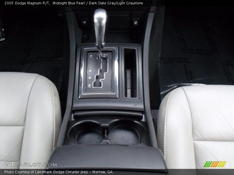 Midnight Blue Pearl / Dark Slate Gray/Light Graystone 2005 Dodge Magnum R/T
