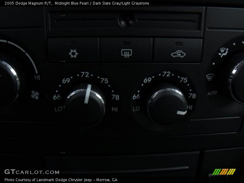 Midnight Blue Pearl / Dark Slate Gray/Light Graystone 2005 Dodge Magnum R/T