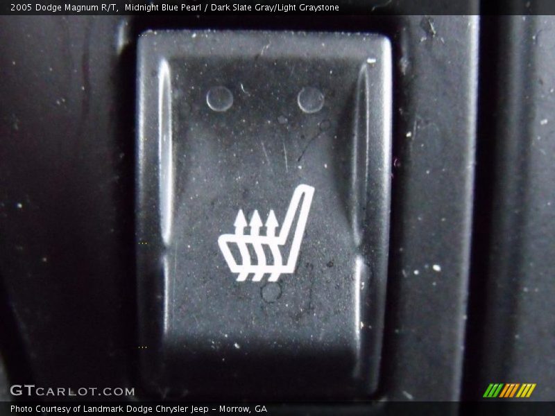 Midnight Blue Pearl / Dark Slate Gray/Light Graystone 2005 Dodge Magnum R/T