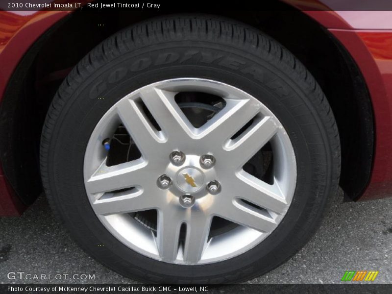Red Jewel Tintcoat / Gray 2010 Chevrolet Impala LT