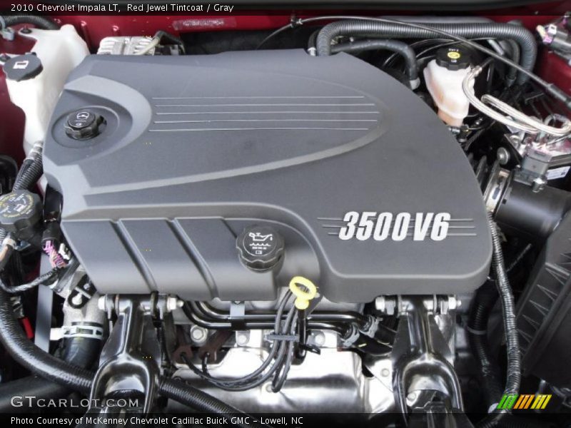 Red Jewel Tintcoat / Gray 2010 Chevrolet Impala LT