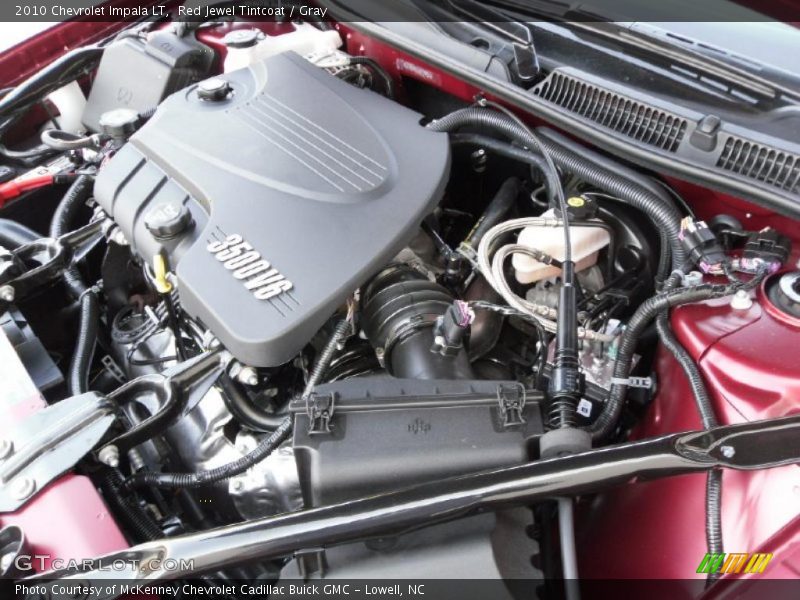 Red Jewel Tintcoat / Gray 2010 Chevrolet Impala LT