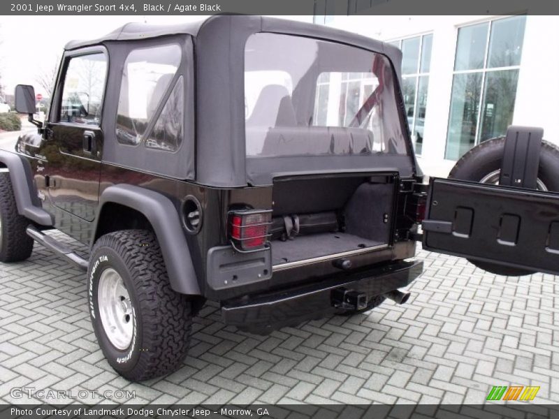 Black / Agate Black 2001 Jeep Wrangler Sport 4x4