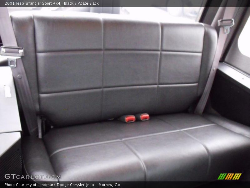 Black / Agate Black 2001 Jeep Wrangler Sport 4x4