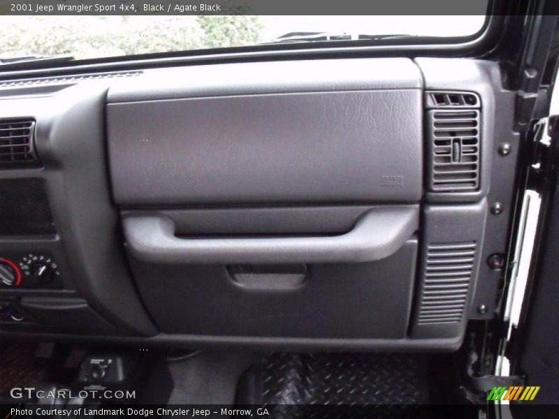 Black / Agate Black 2001 Jeep Wrangler Sport 4x4