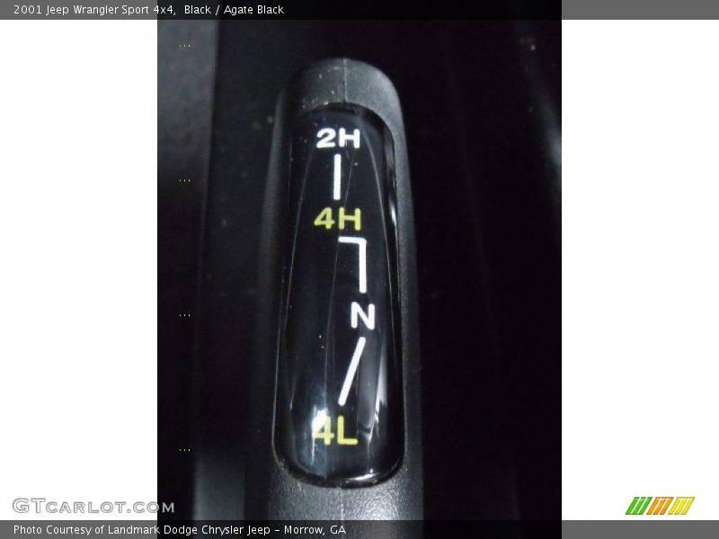Black / Agate Black 2001 Jeep Wrangler Sport 4x4