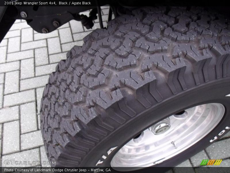 Black / Agate Black 2001 Jeep Wrangler Sport 4x4