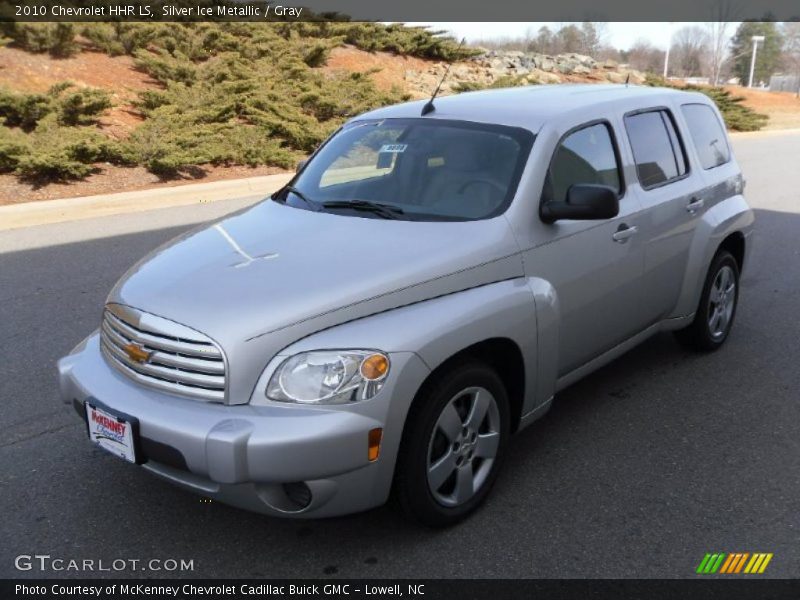 Silver Ice Metallic / Gray 2010 Chevrolet HHR LS