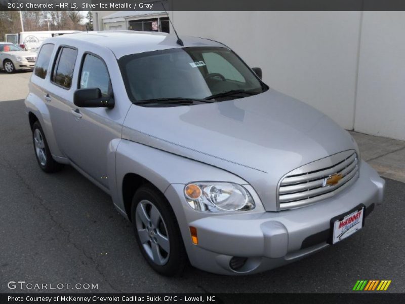 Silver Ice Metallic / Gray 2010 Chevrolet HHR LS