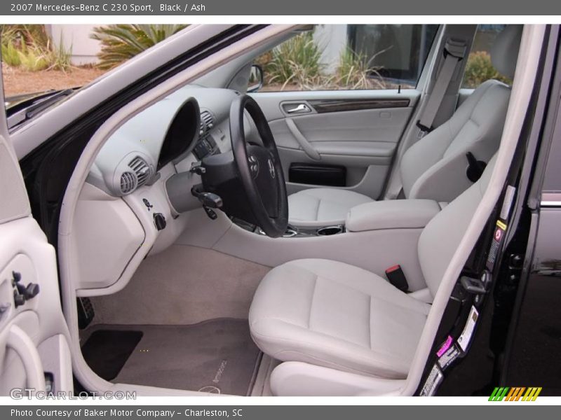 Black / Ash 2007 Mercedes-Benz C 230 Sport