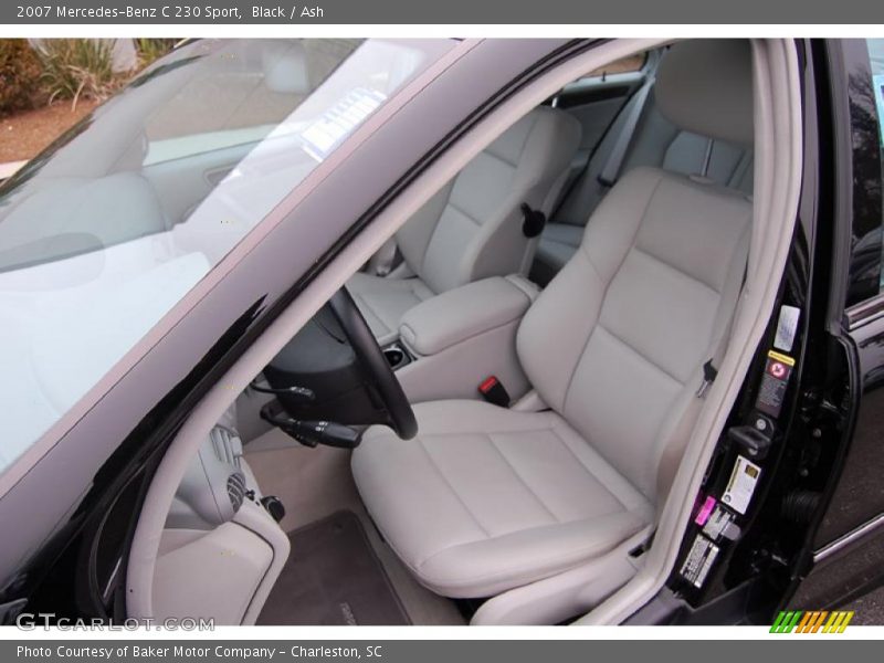 Black / Ash 2007 Mercedes-Benz C 230 Sport
