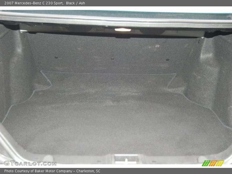 Black / Ash 2007 Mercedes-Benz C 230 Sport