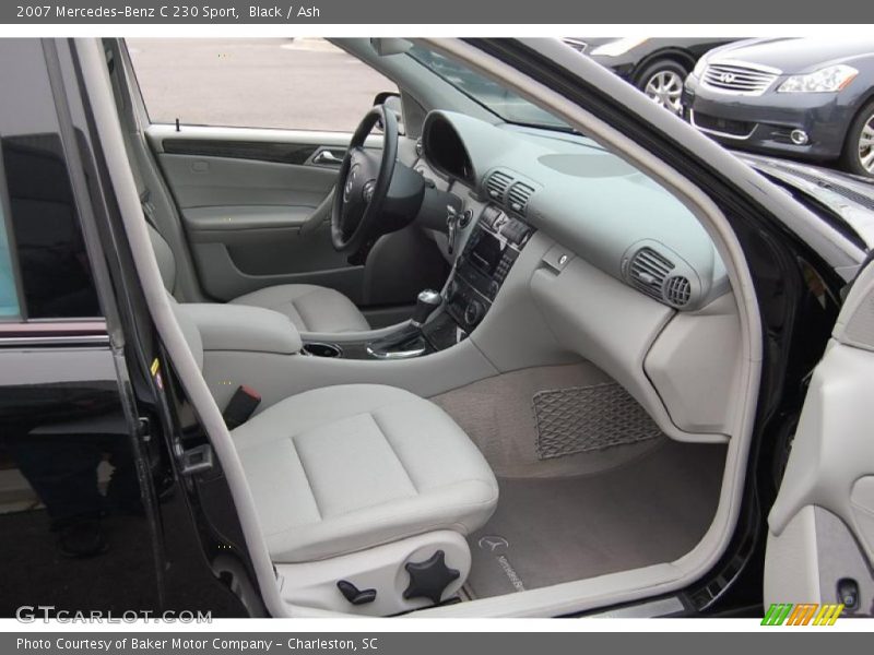 Black / Ash 2007 Mercedes-Benz C 230 Sport