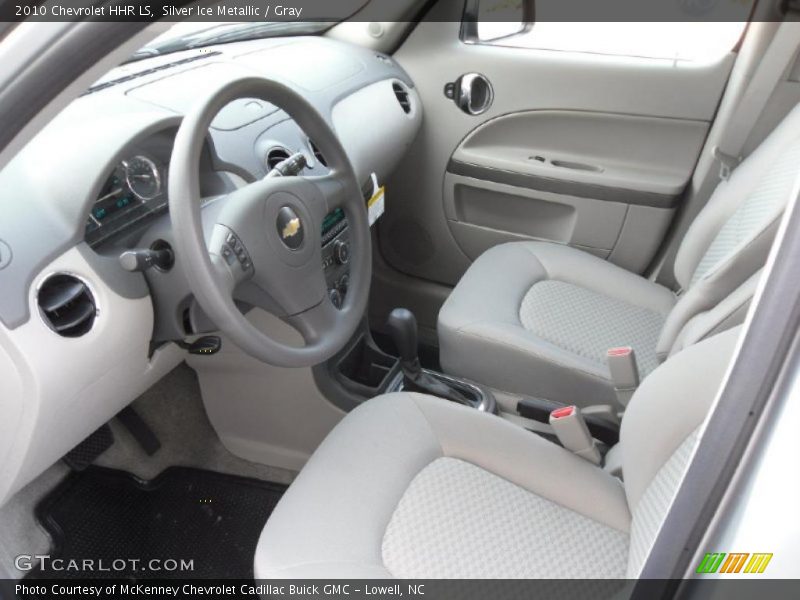 Silver Ice Metallic / Gray 2010 Chevrolet HHR LS