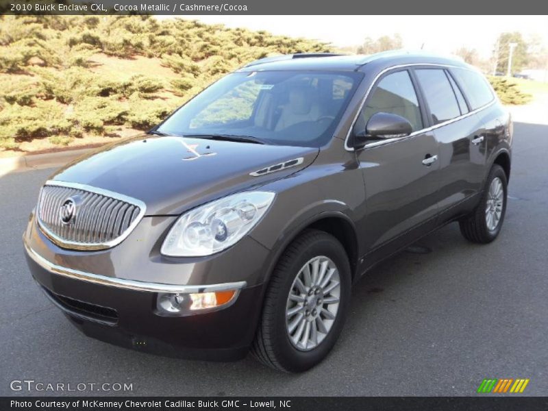 Cocoa Metallic / Cashmere/Cocoa 2010 Buick Enclave CXL