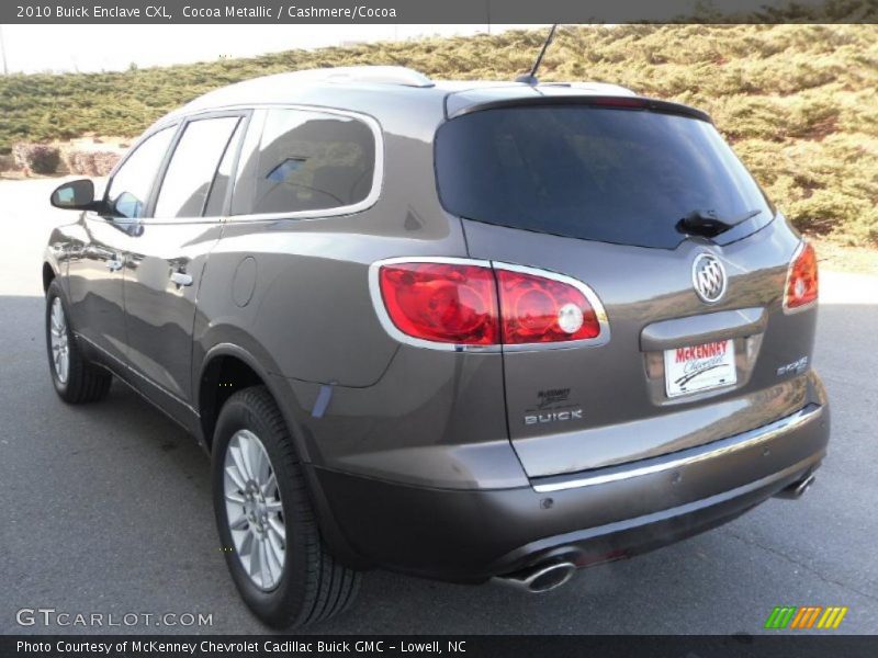 Cocoa Metallic / Cashmere/Cocoa 2010 Buick Enclave CXL