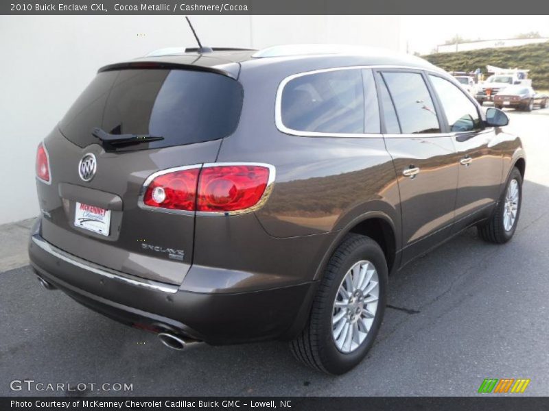 Cocoa Metallic / Cashmere/Cocoa 2010 Buick Enclave CXL