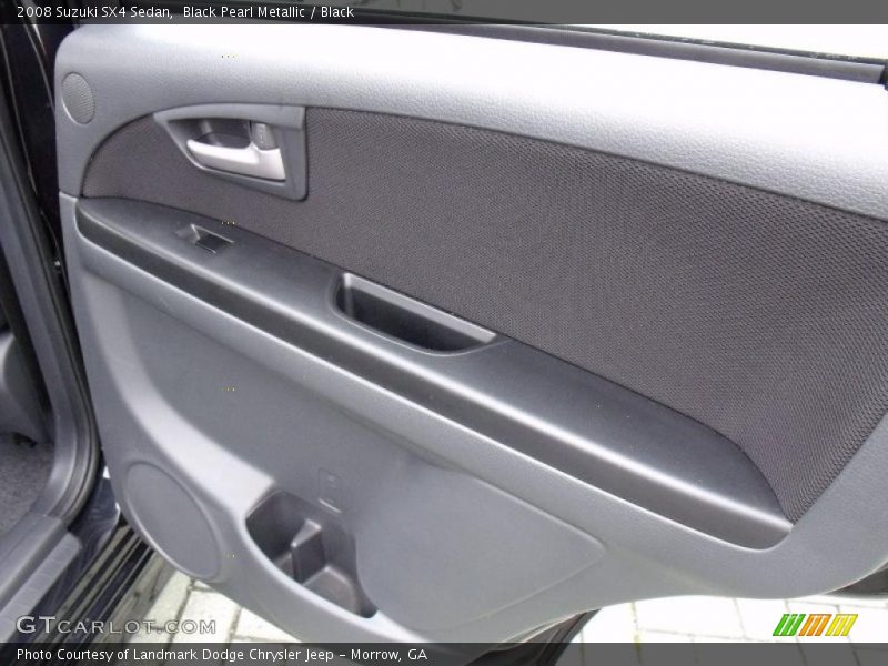 Black Pearl Metallic / Black 2008 Suzuki SX4 Sedan