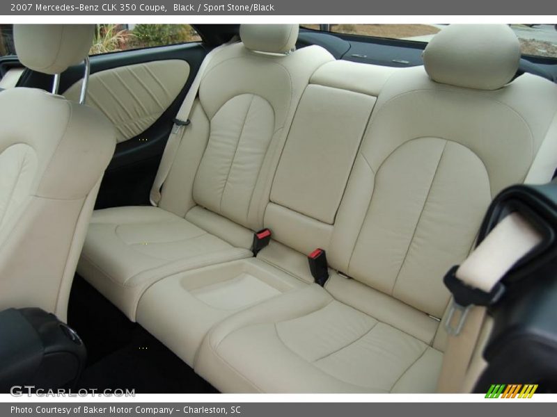 Black / Sport Stone/Black 2007 Mercedes-Benz CLK 350 Coupe
