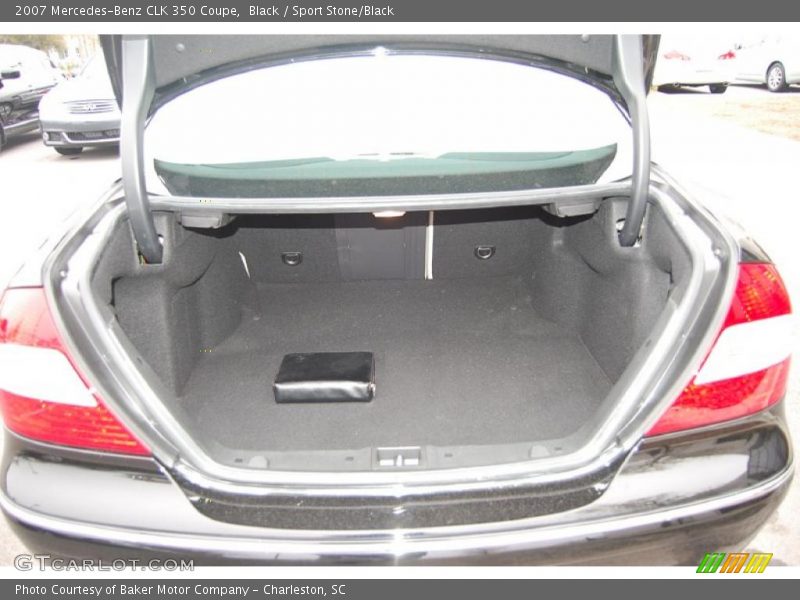 Black / Sport Stone/Black 2007 Mercedes-Benz CLK 350 Coupe