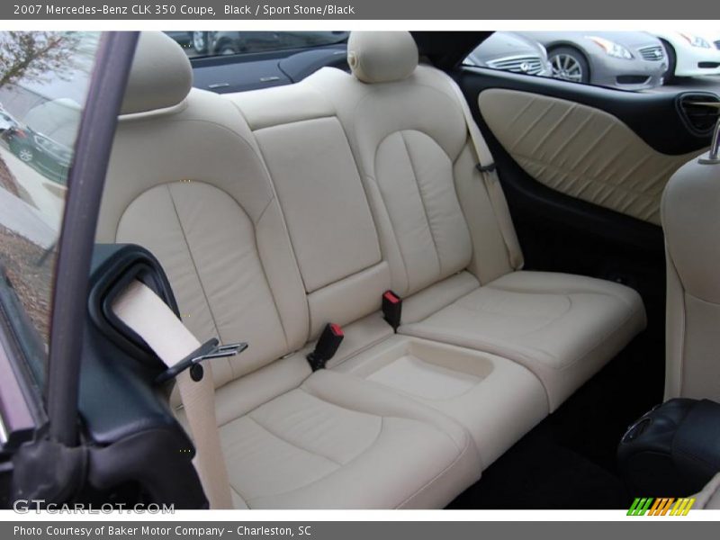 Black / Sport Stone/Black 2007 Mercedes-Benz CLK 350 Coupe