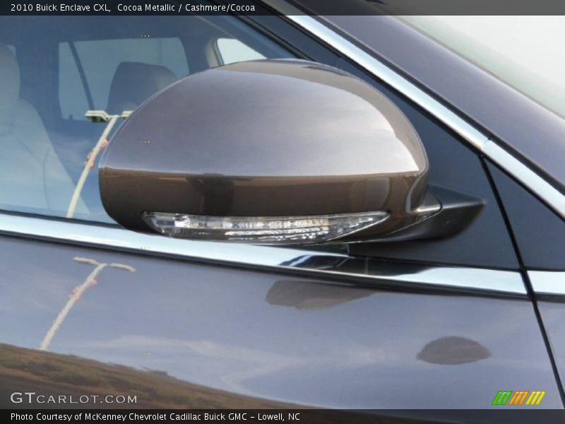 Cocoa Metallic / Cashmere/Cocoa 2010 Buick Enclave CXL