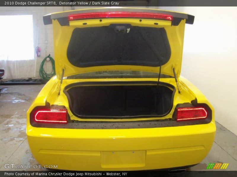 Detonator Yellow / Dark Slate Gray 2010 Dodge Challenger SRT8