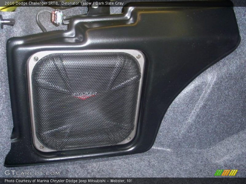 Detonator Yellow / Dark Slate Gray 2010 Dodge Challenger SRT8