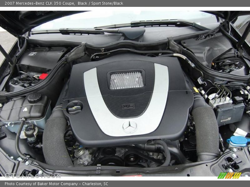 Black / Sport Stone/Black 2007 Mercedes-Benz CLK 350 Coupe