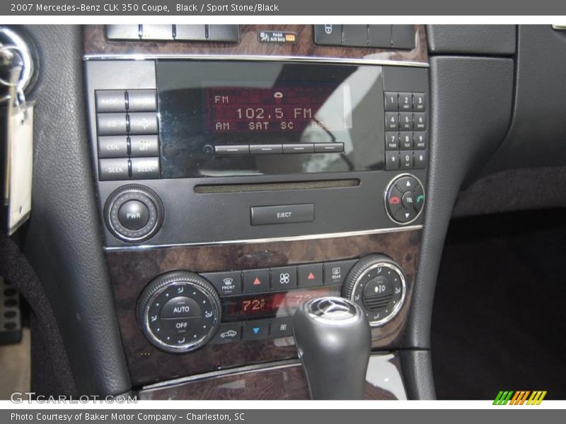 Black / Sport Stone/Black 2007 Mercedes-Benz CLK 350 Coupe