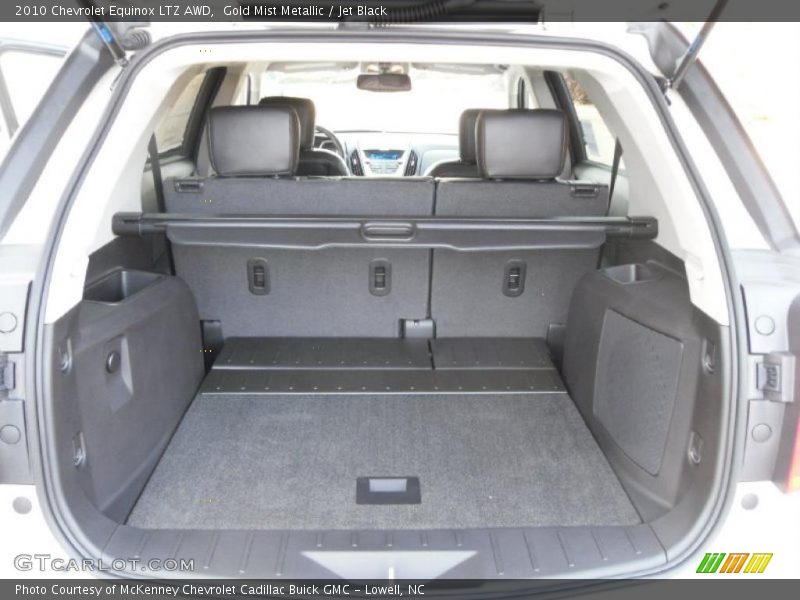 Gold Mist Metallic / Jet Black 2010 Chevrolet Equinox LTZ AWD