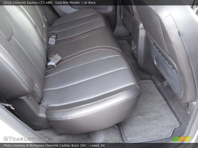 Gold Mist Metallic / Jet Black 2010 Chevrolet Equinox LTZ AWD