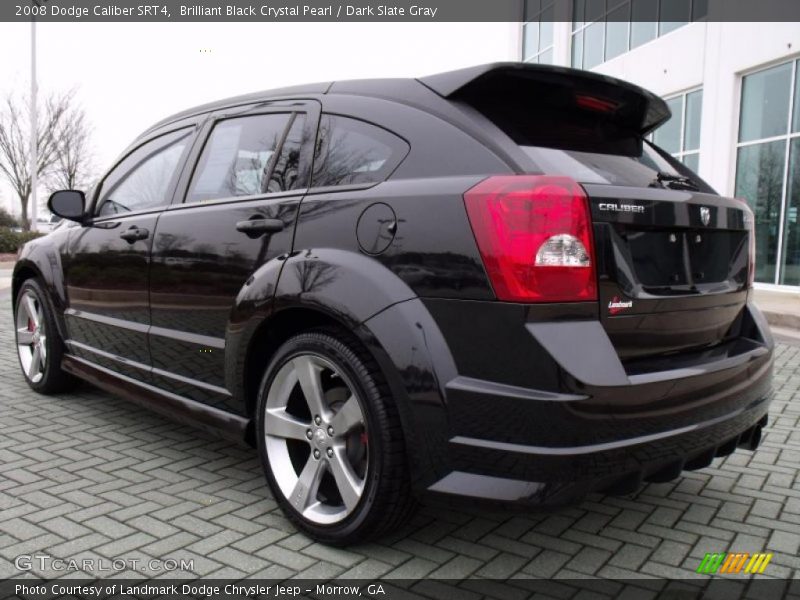 Brilliant Black Crystal Pearl / Dark Slate Gray 2008 Dodge Caliber SRT4