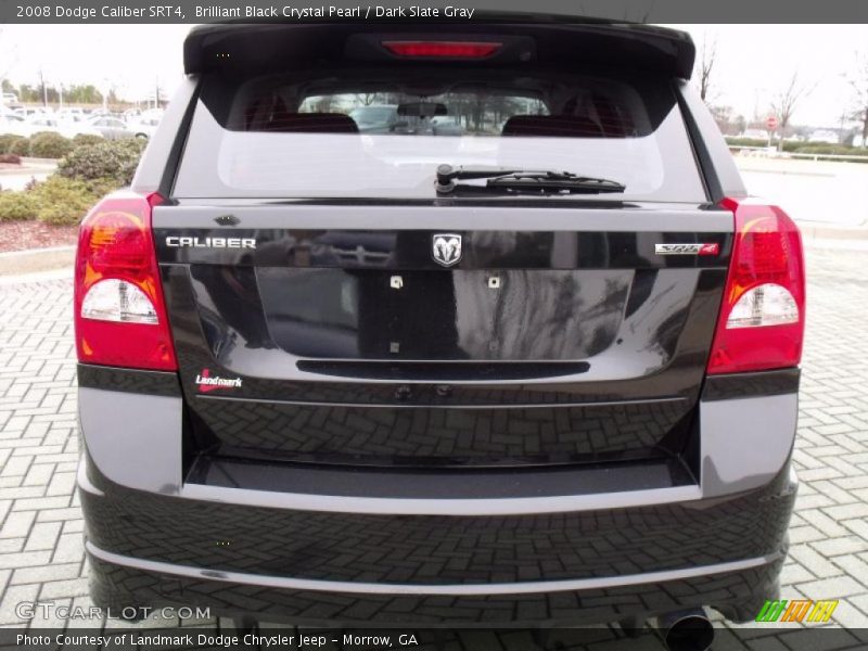 Brilliant Black Crystal Pearl / Dark Slate Gray 2008 Dodge Caliber SRT4