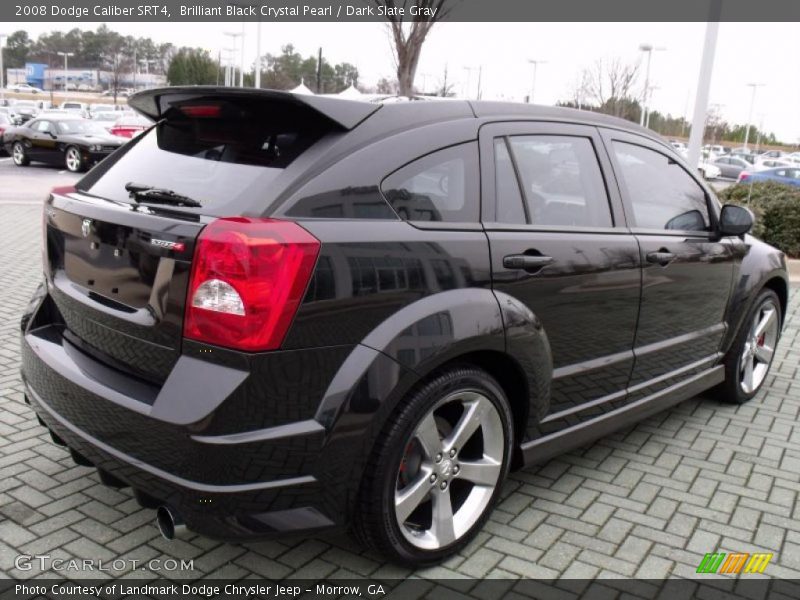 Brilliant Black Crystal Pearl / Dark Slate Gray 2008 Dodge Caliber SRT4