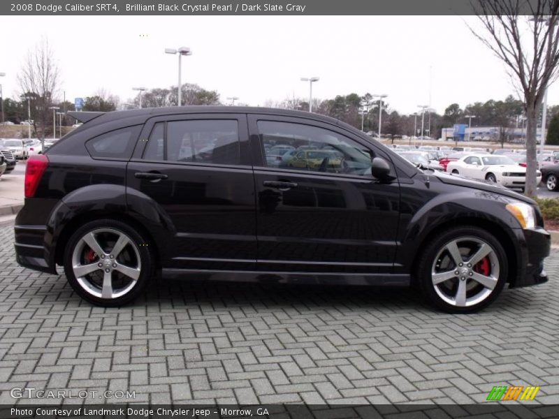 Brilliant Black Crystal Pearl / Dark Slate Gray 2008 Dodge Caliber SRT4