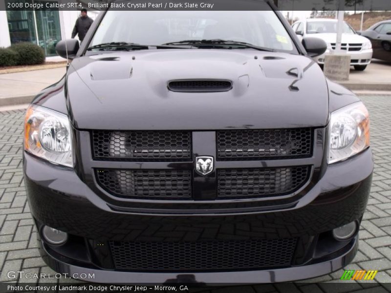 Brilliant Black Crystal Pearl / Dark Slate Gray 2008 Dodge Caliber SRT4