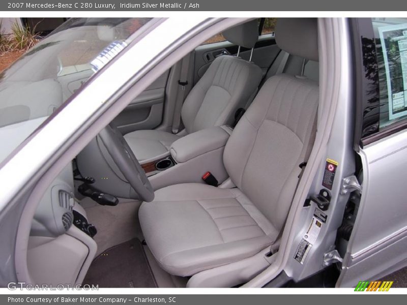 Iridium Silver Metallic / Ash 2007 Mercedes-Benz C 280 Luxury