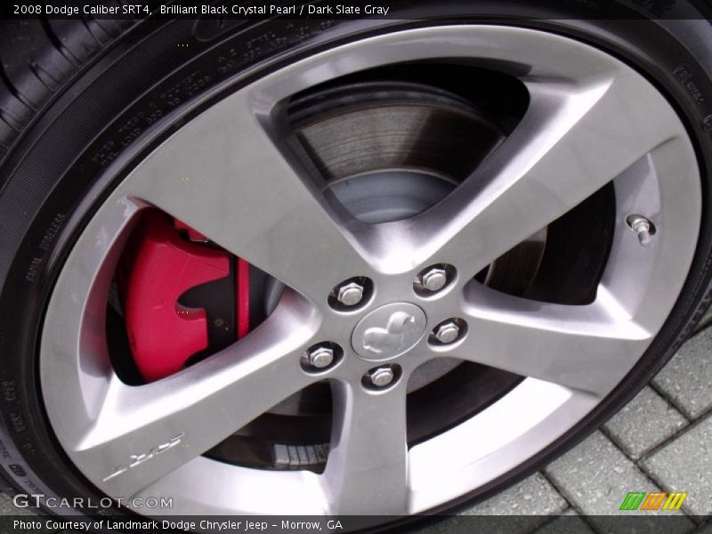 Brilliant Black Crystal Pearl / Dark Slate Gray 2008 Dodge Caliber SRT4