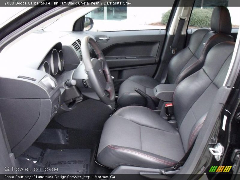 Brilliant Black Crystal Pearl / Dark Slate Gray 2008 Dodge Caliber SRT4