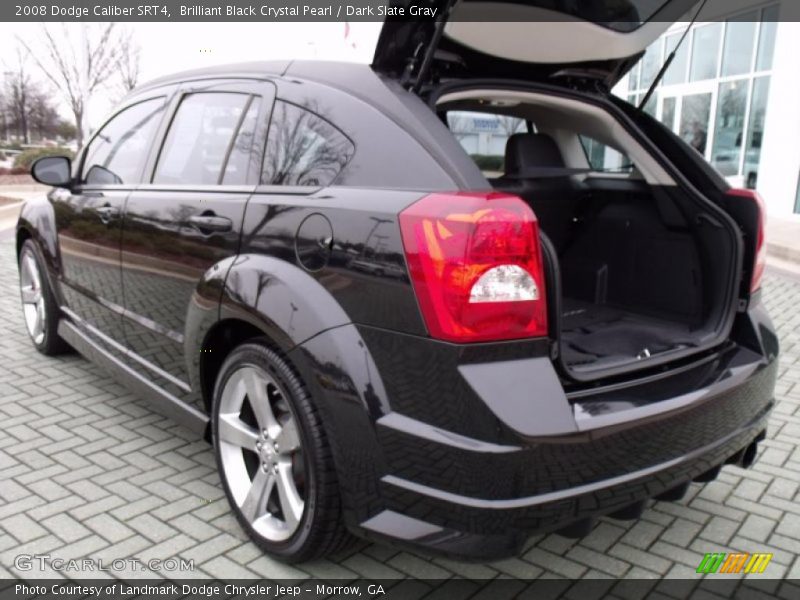 Brilliant Black Crystal Pearl / Dark Slate Gray 2008 Dodge Caliber SRT4