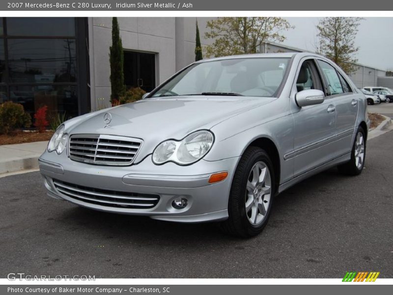 Iridium Silver Metallic / Ash 2007 Mercedes-Benz C 280 Luxury