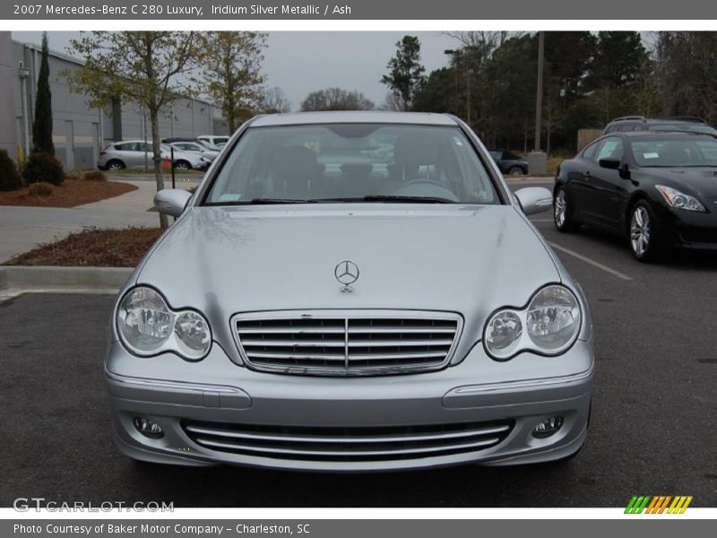 Iridium Silver Metallic / Ash 2007 Mercedes-Benz C 280 Luxury
