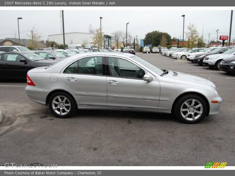 Iridium Silver Metallic / Ash 2007 Mercedes-Benz C 280 Luxury