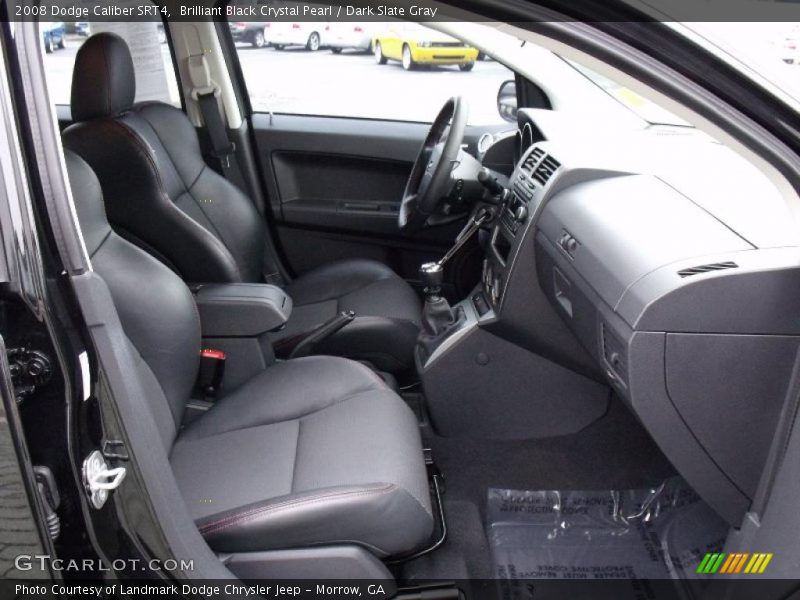 Brilliant Black Crystal Pearl / Dark Slate Gray 2008 Dodge Caliber SRT4