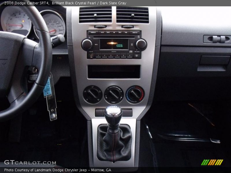 Brilliant Black Crystal Pearl / Dark Slate Gray 2008 Dodge Caliber SRT4